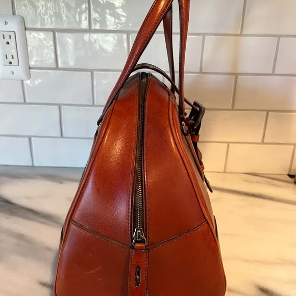 PRADA Leather Boston Bag - Picture 7 of 11
